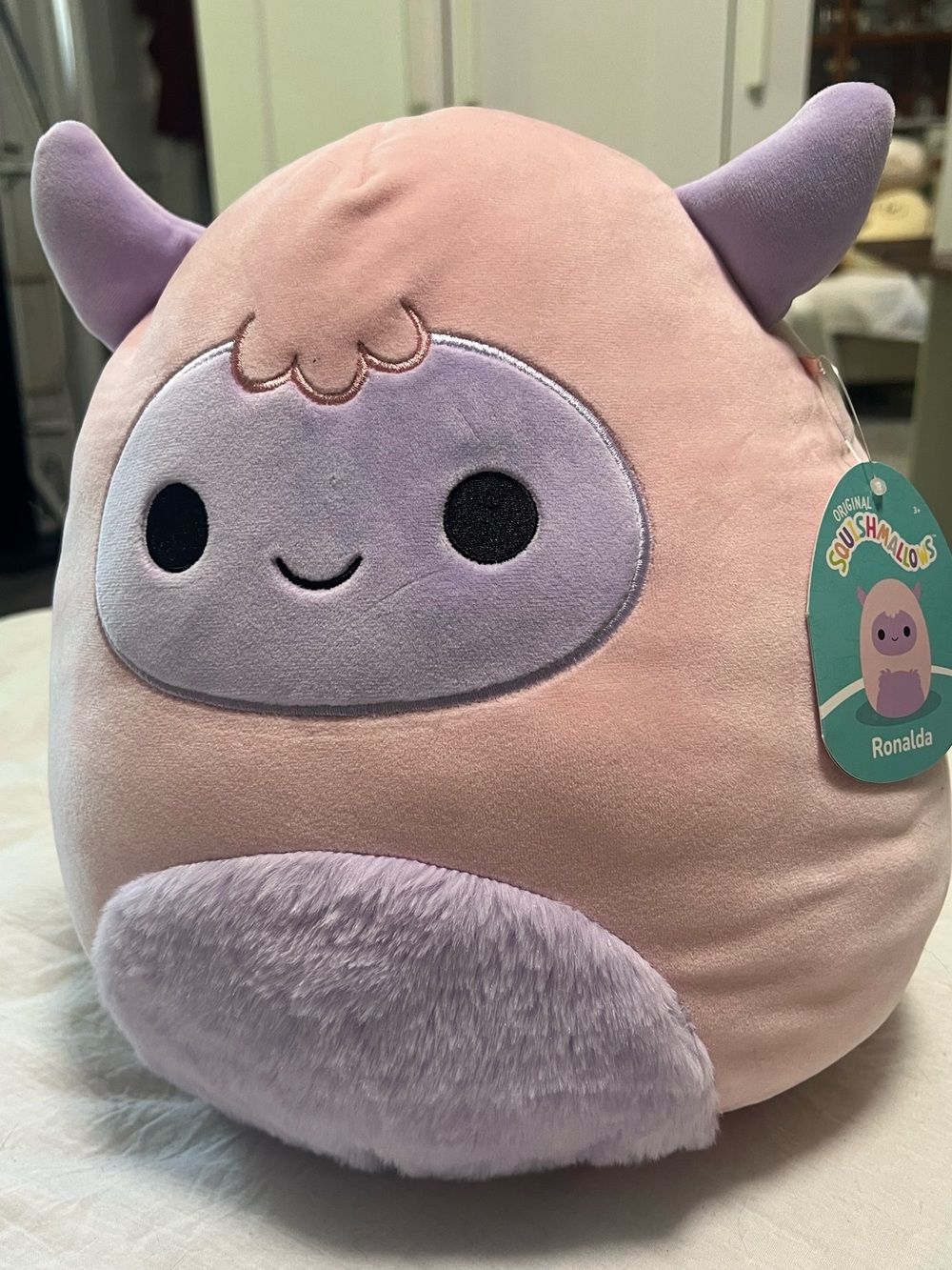Ronalda Squishmallows 11 in Pink & Purple stuffed animal